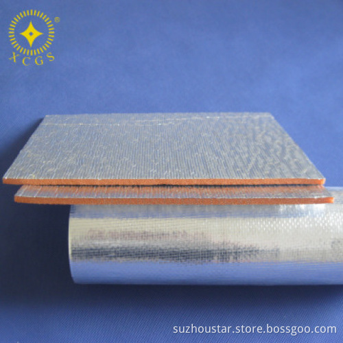 Aluminium foil backed thermal insulation foam